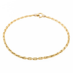 Collier Maille forçat en or jaune - Castafiore