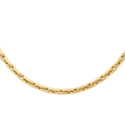 Collier Maille forçat en or jaune - Castafiore