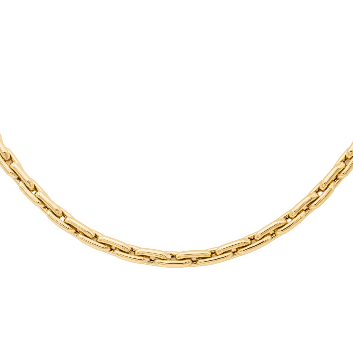 Collier Maille forçat en or jaune - Castafiore