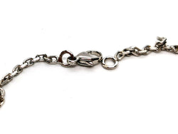 Collier Maille forçat Or blanc - Castafiore