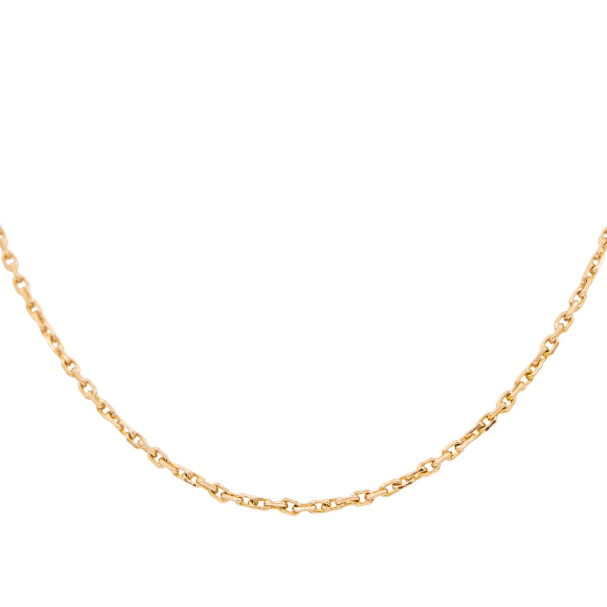 Collier Maille forçat Or jaune - Castafiore