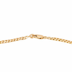 Collier Maille gourmette Or jaune Jade Jadéite - Castafiore