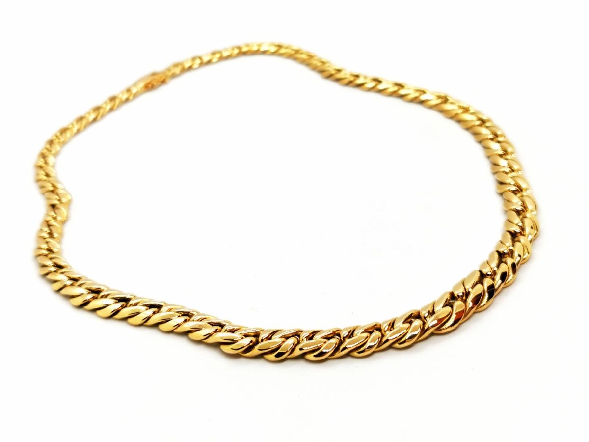 Collier Maille haricot en or jaune - Castafiore