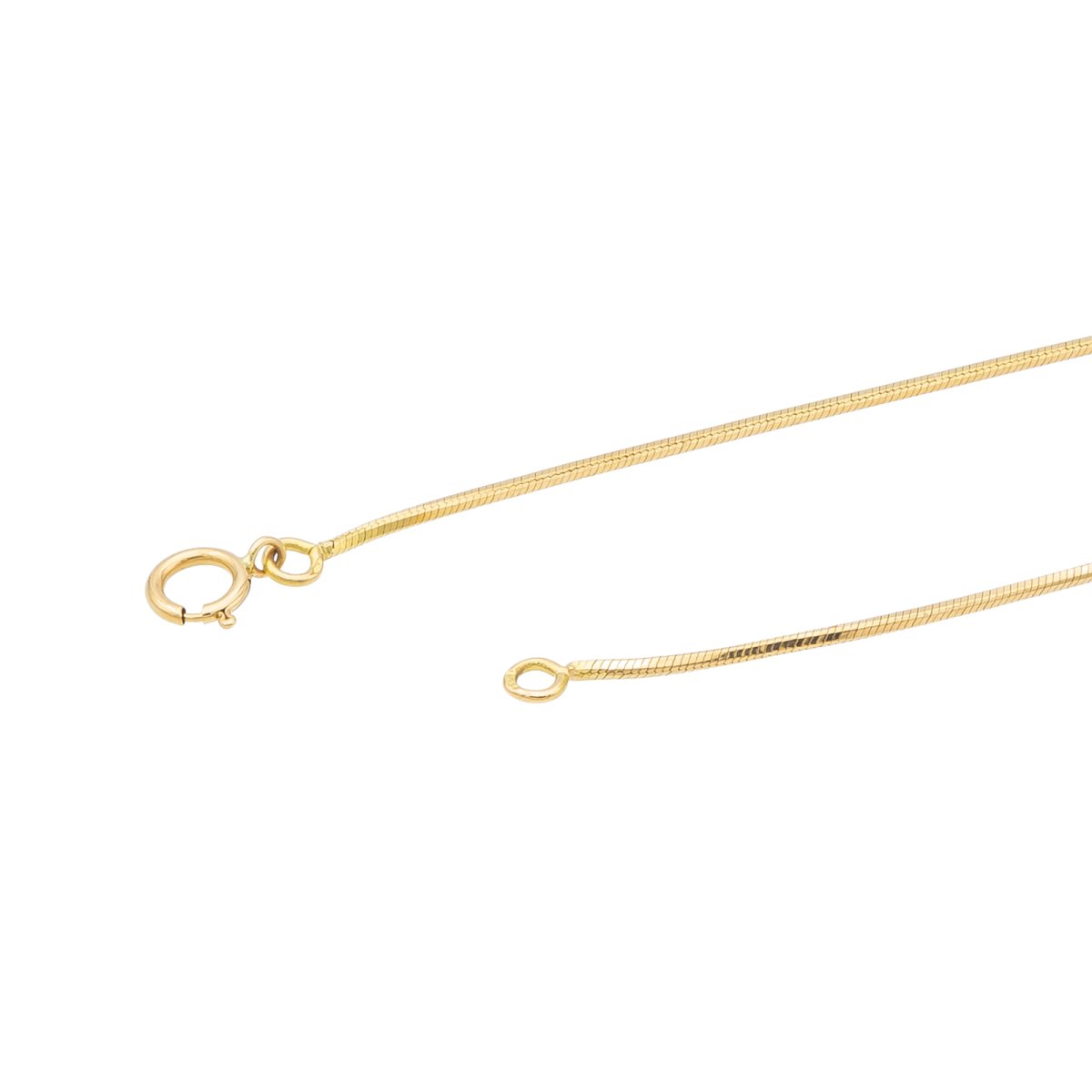 Collier maille miroir en or jaune - Castafiore