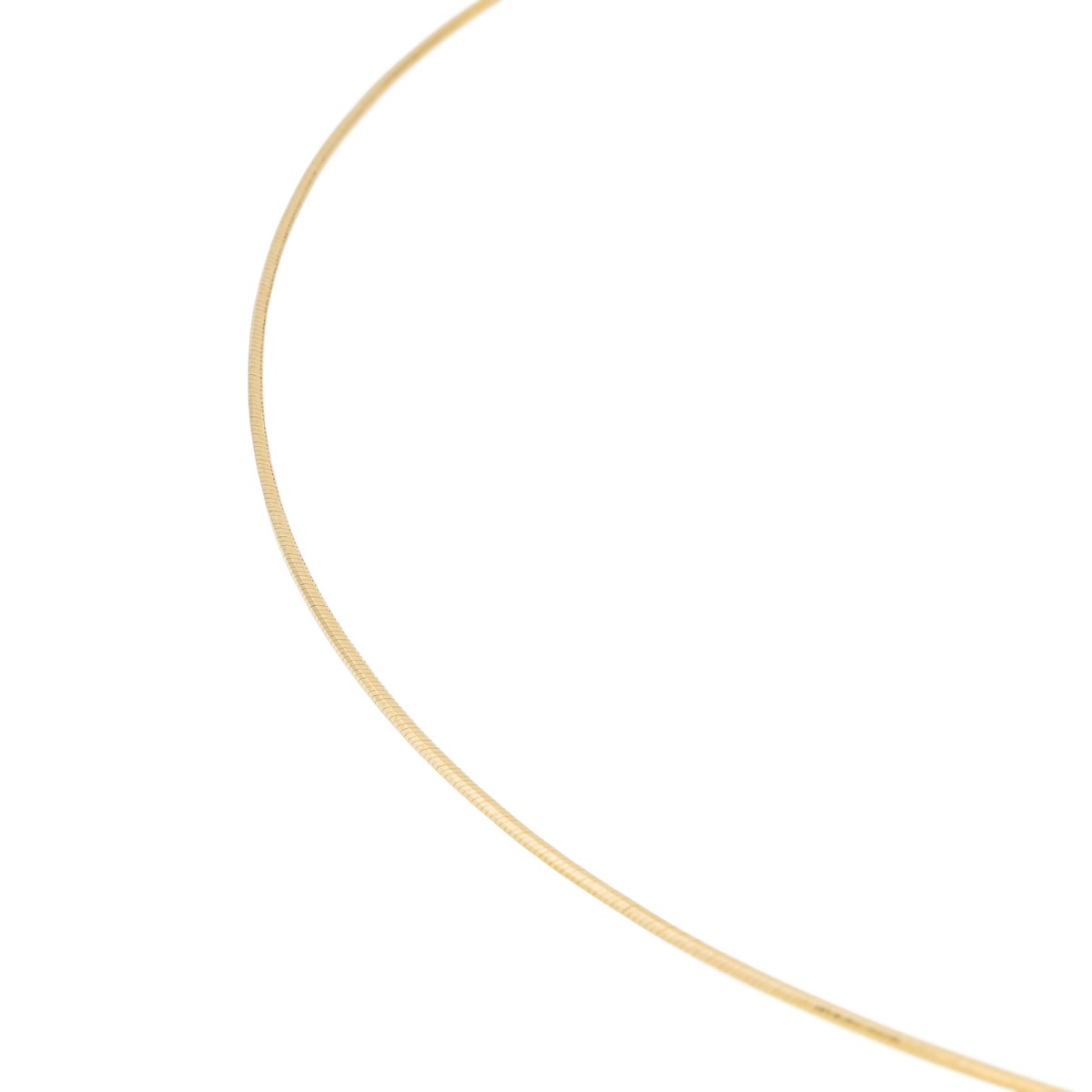 Collier maille miroir en or jaune - Castafiore