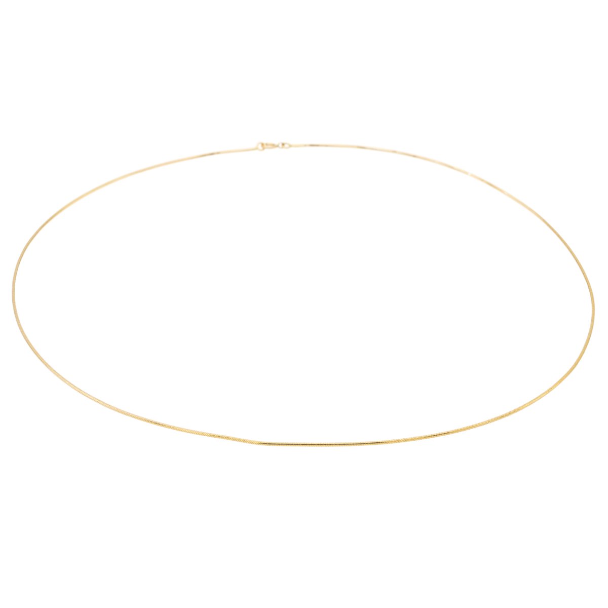 Collier maille miroir en or jaune - Castafiore