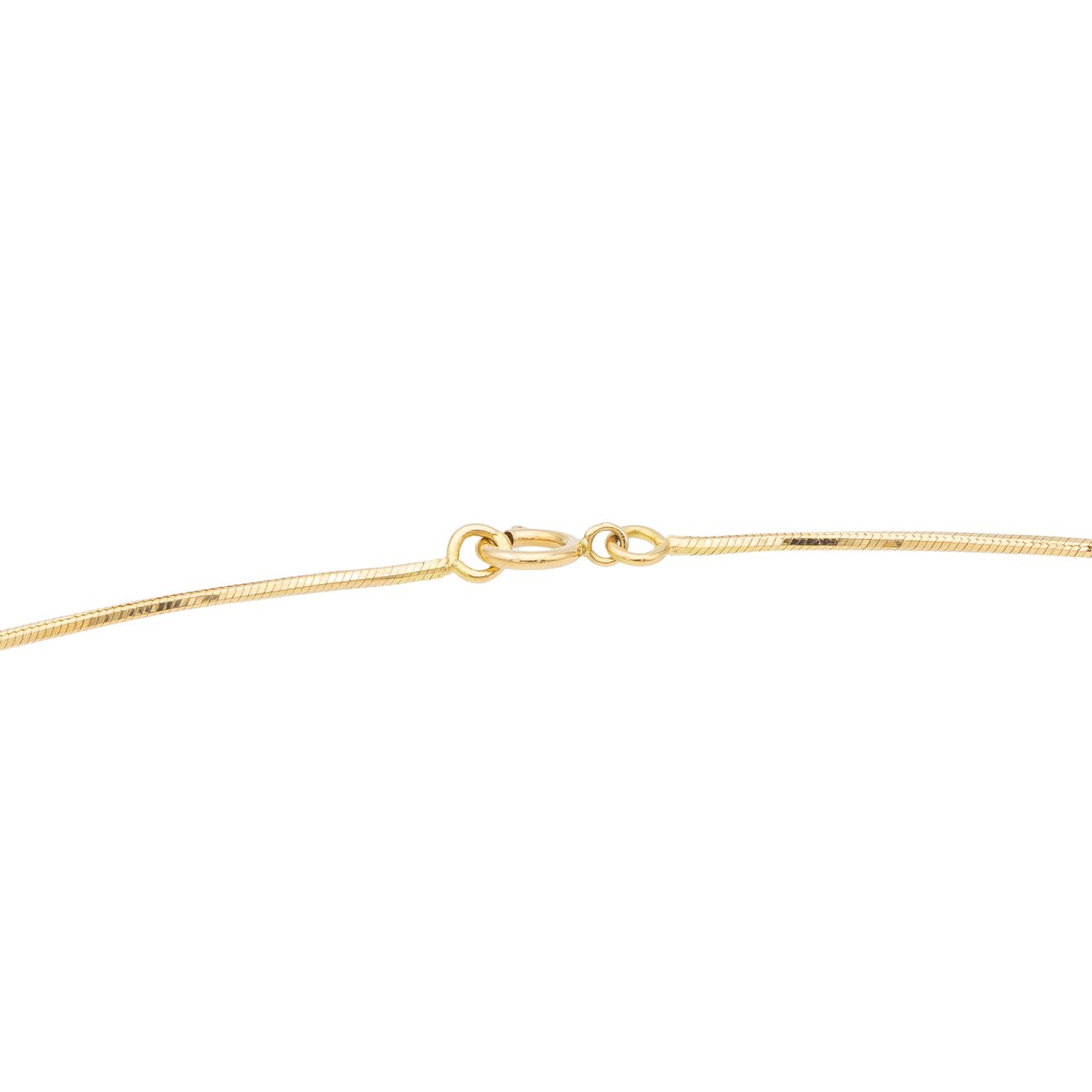 Collier maille miroir en or jaune - Castafiore