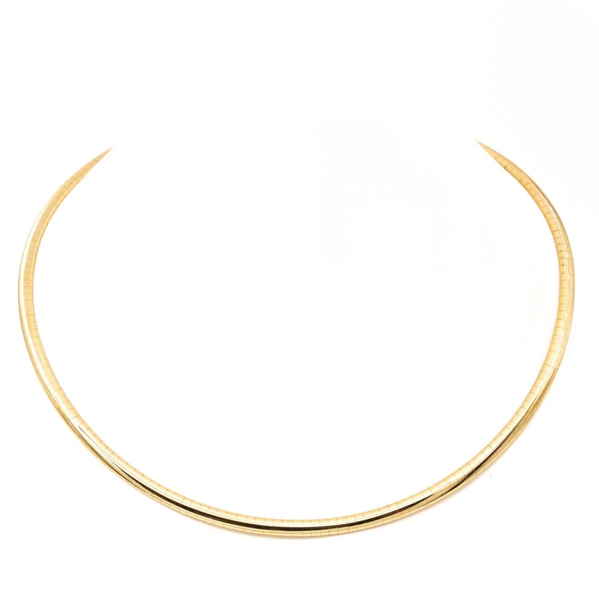 Collier Maille oméga en or jaune - Castafiore