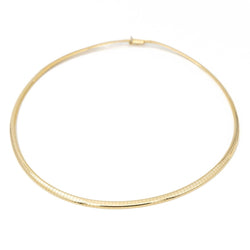 Collier Maille oméga en or jaune - Castafiore