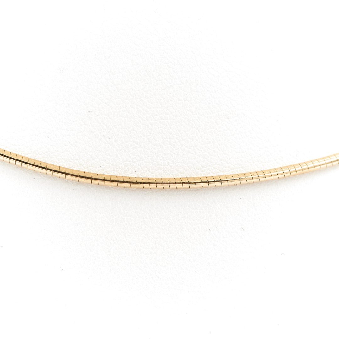 Collier Maille omega en or jaune - Castafiore