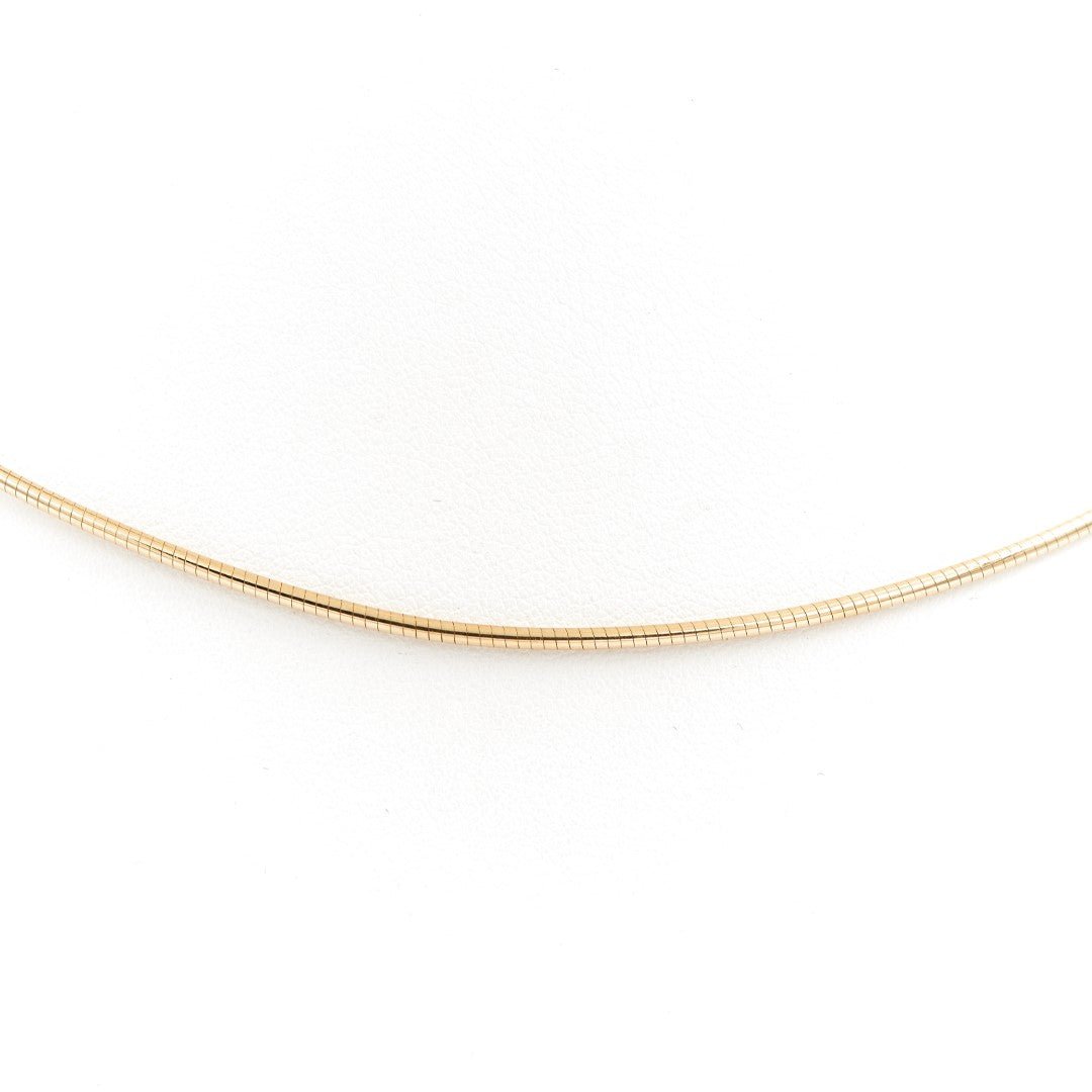 Collier Maille omega en or jaune - Castafiore