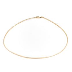 Collier Maille omega en or jaune - Castafiore