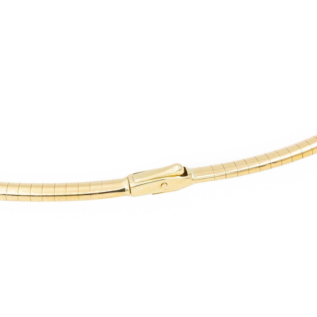 Collier Maille oméga Or jaune Diamant - Castafiore