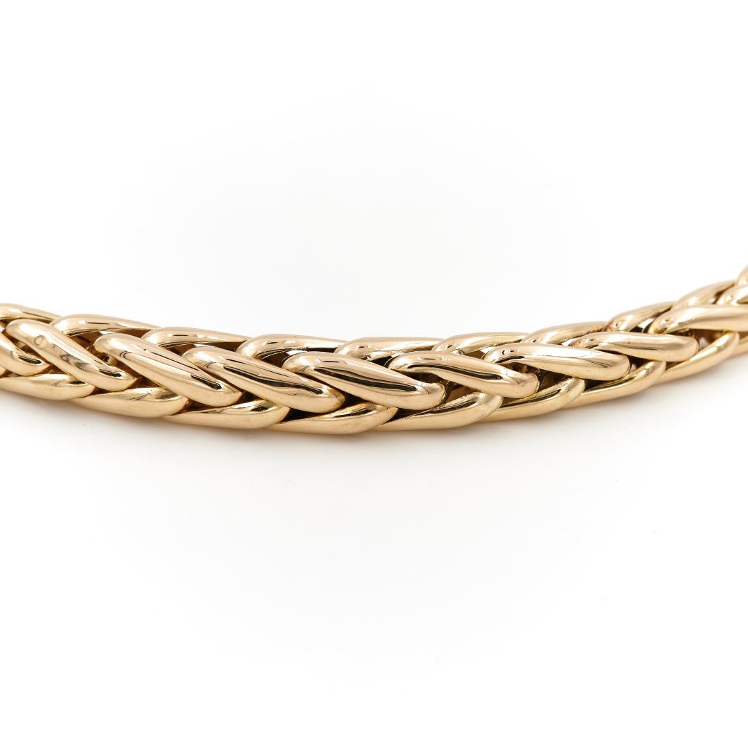 Collier Maille palmier en or jaune - Castafiore