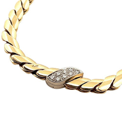 Collier Maille POMELLATO en or jaune, or blanc et diamants - Castafiore