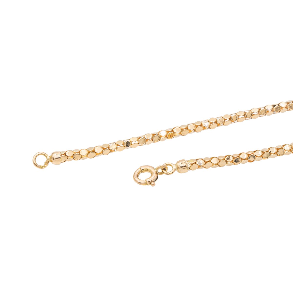 Collier Maille pop corn Or rose - Castafiore