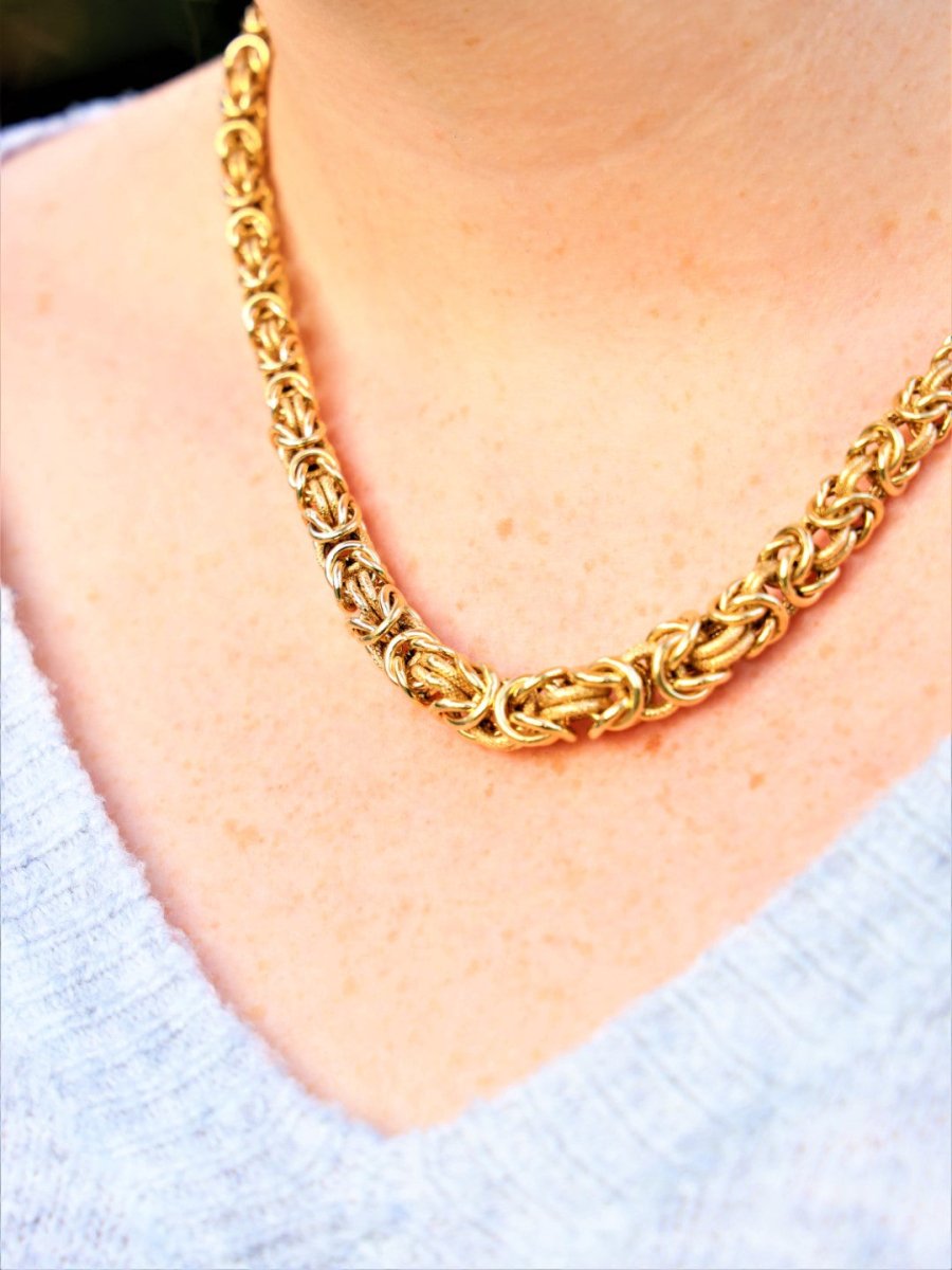 Collier Maille royale en or jaune - Castafiore