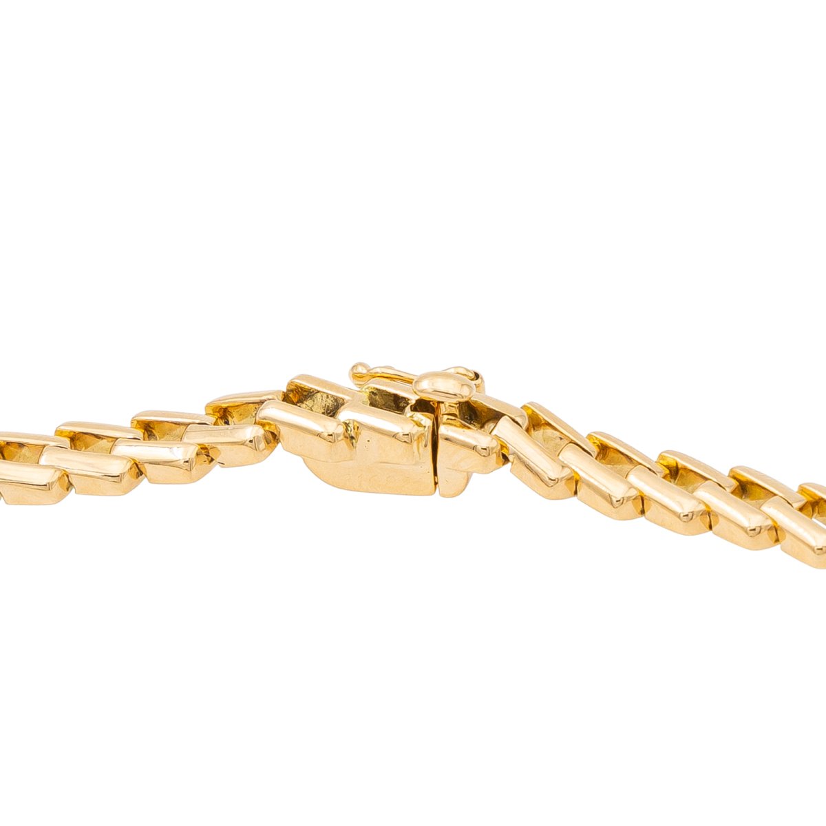 Collier Maille souple CARTIER en or jaune - Castafiore