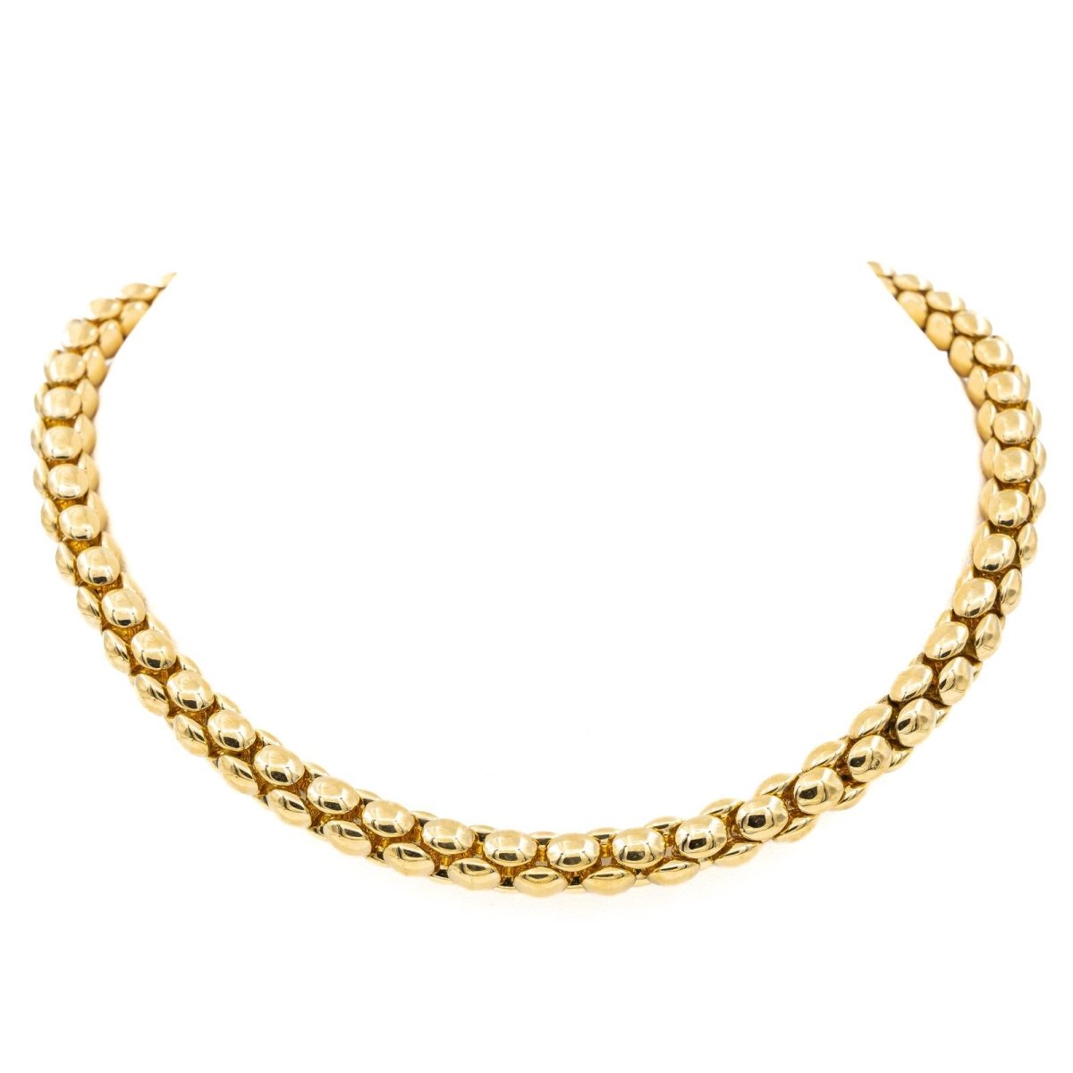 Collier Maille souple en or jaune - Castafiore