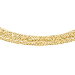 Collier Maille souple Or jaune - Castafiore