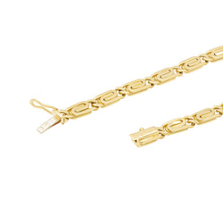 Collier Maille souple Or jaune Emeraude - Castafiore