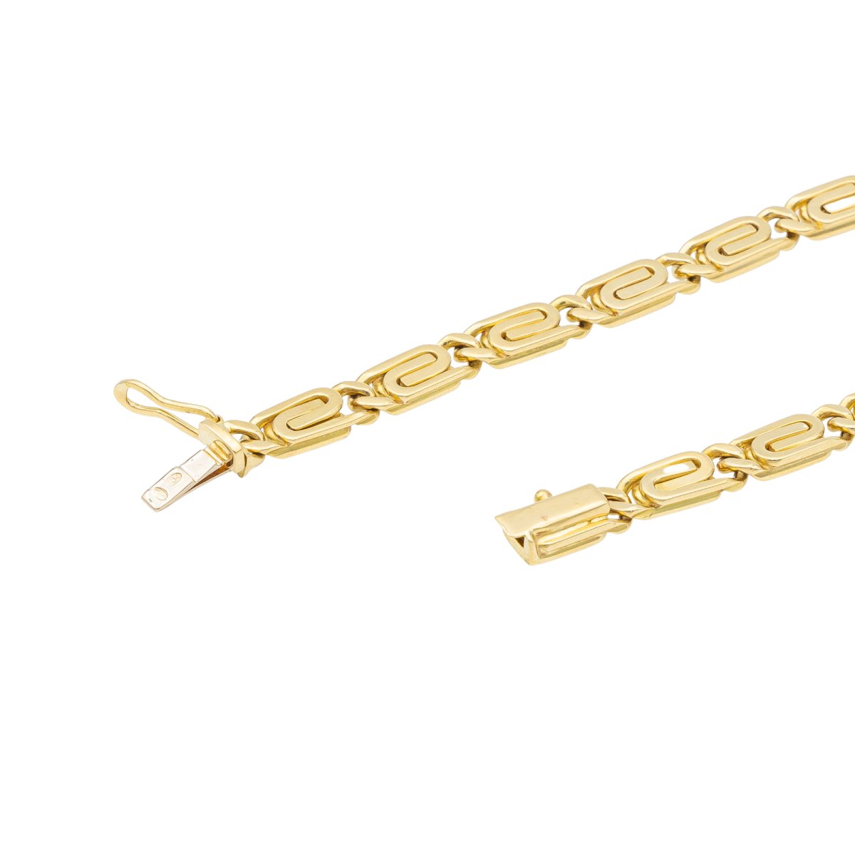 Collier Maille souple Or jaune Emeraude - Castafiore