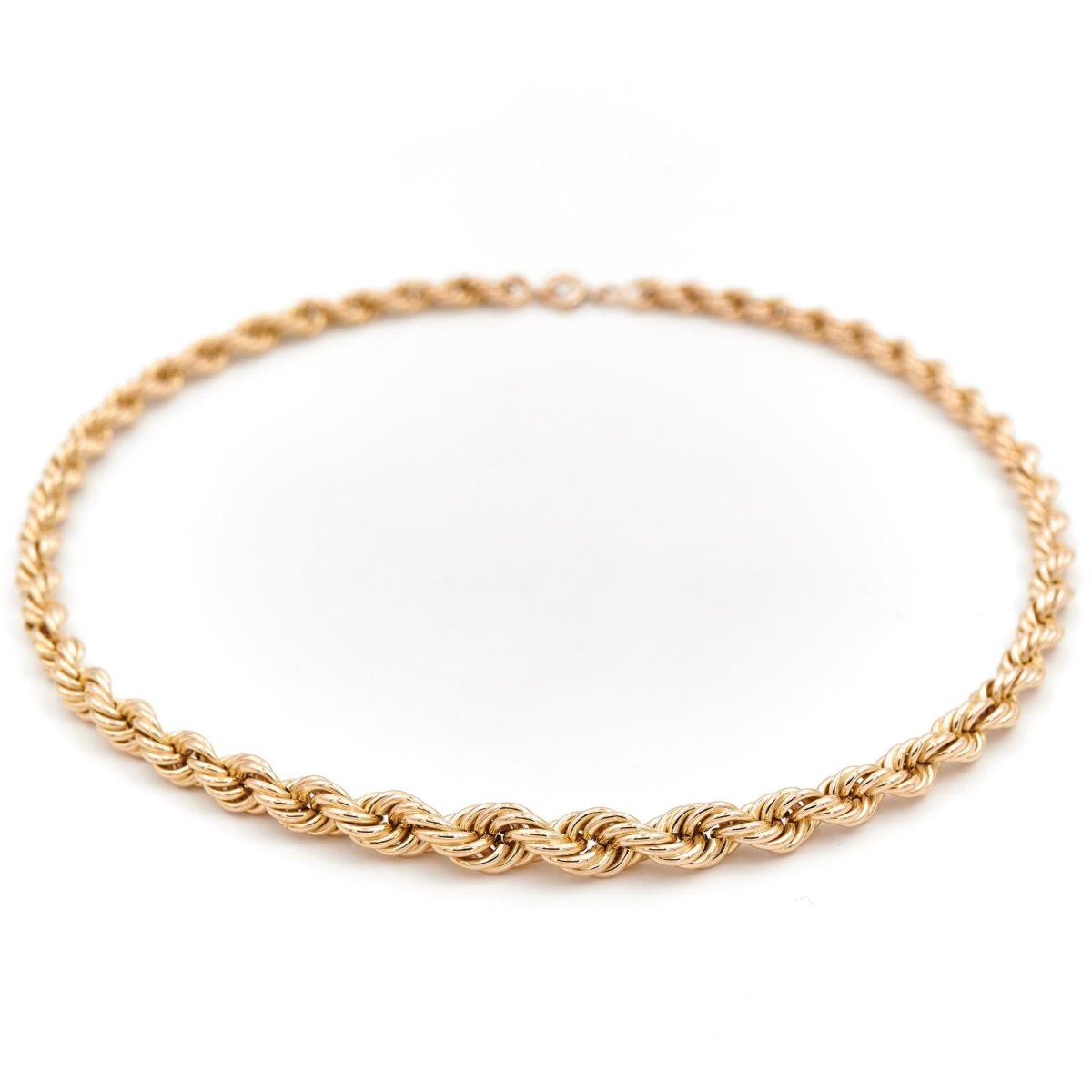 Collier Maille torsadée en or jaune - Castafiore