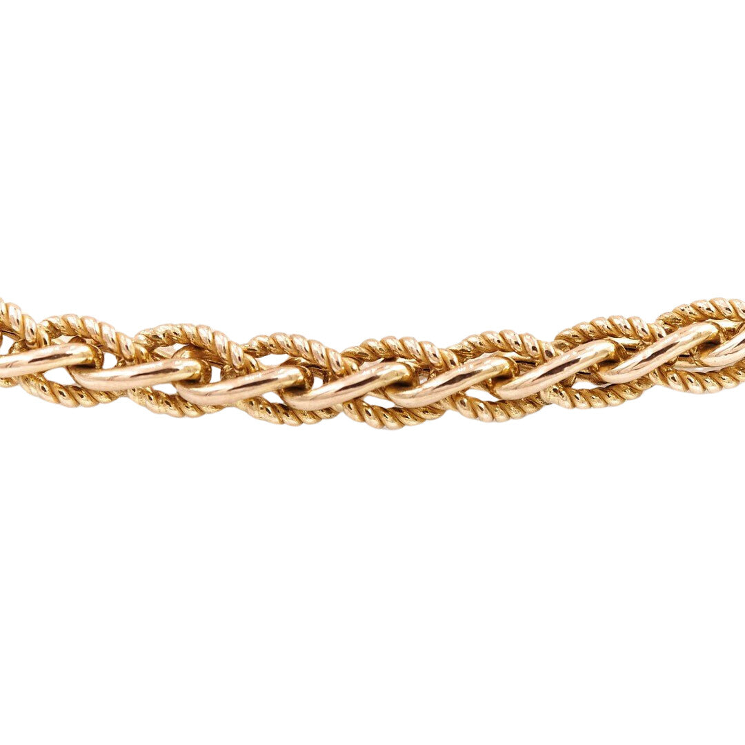 Collier Maille torsadée Or jaune - Castafiore