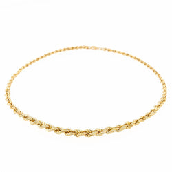 Collier Maille torsadée Or jaune - Castafiore