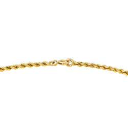 Collier Maille torsadée Or jaune Diamant - Castafiore