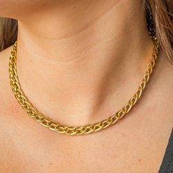 Collier Mailplele sou CAPLAIN SAINT ANDRÉ en or jaune - Castafiore