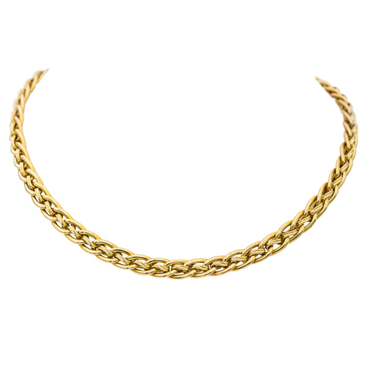 Collier Mailplele sou CAPLAIN SAINT ANDRÉ en or jaune - Castafiore