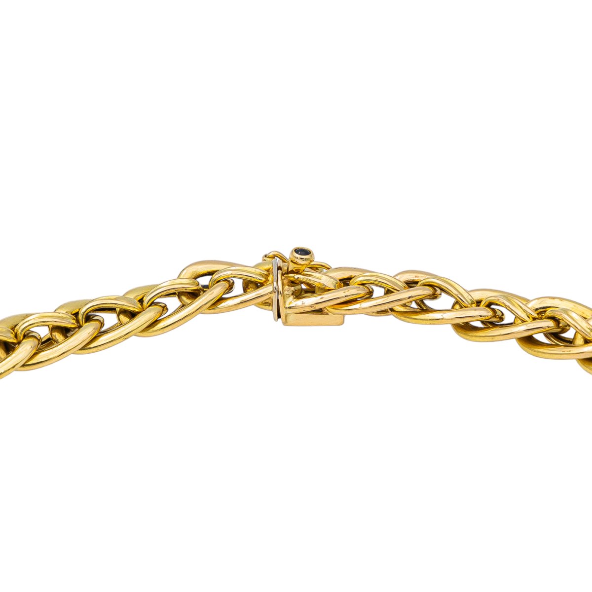 Collier Mailplele sou CAPLAIN SAINT ANDRÉ en or jaune - Castafiore