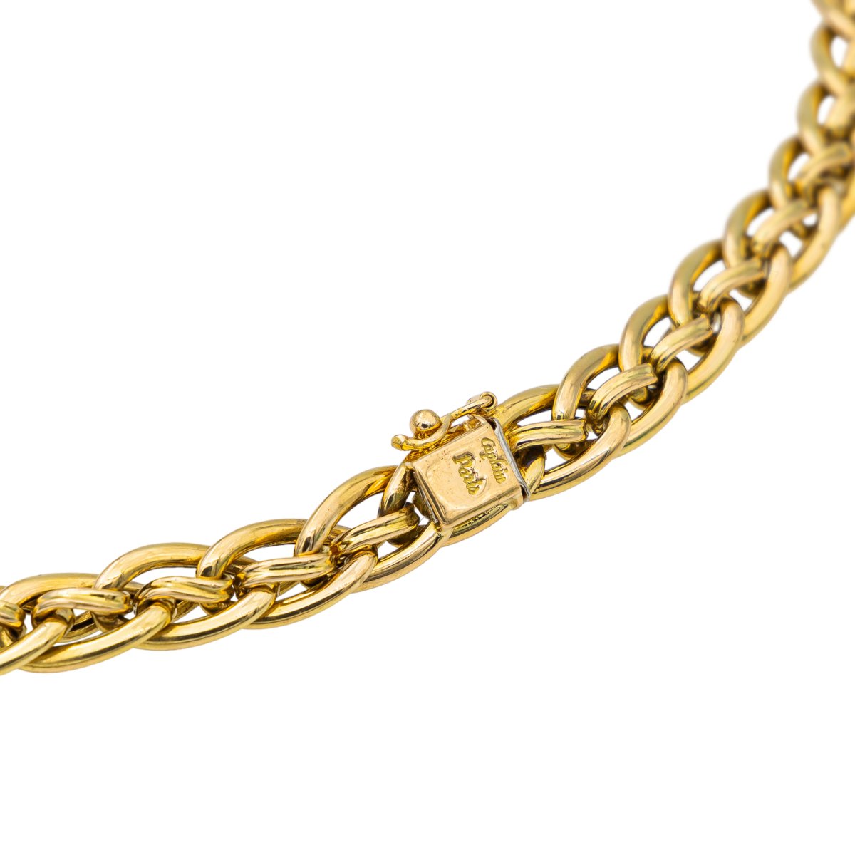 Collier Mailplele sou CAPLAIN SAINT ANDRÉ en or jaune - Castafiore