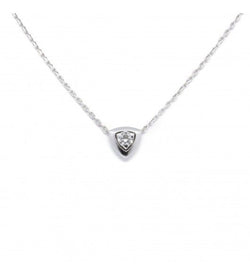 Collier MAUBOUSSIN "Dream and Love N°3", or blanc et diamant - Castafiore