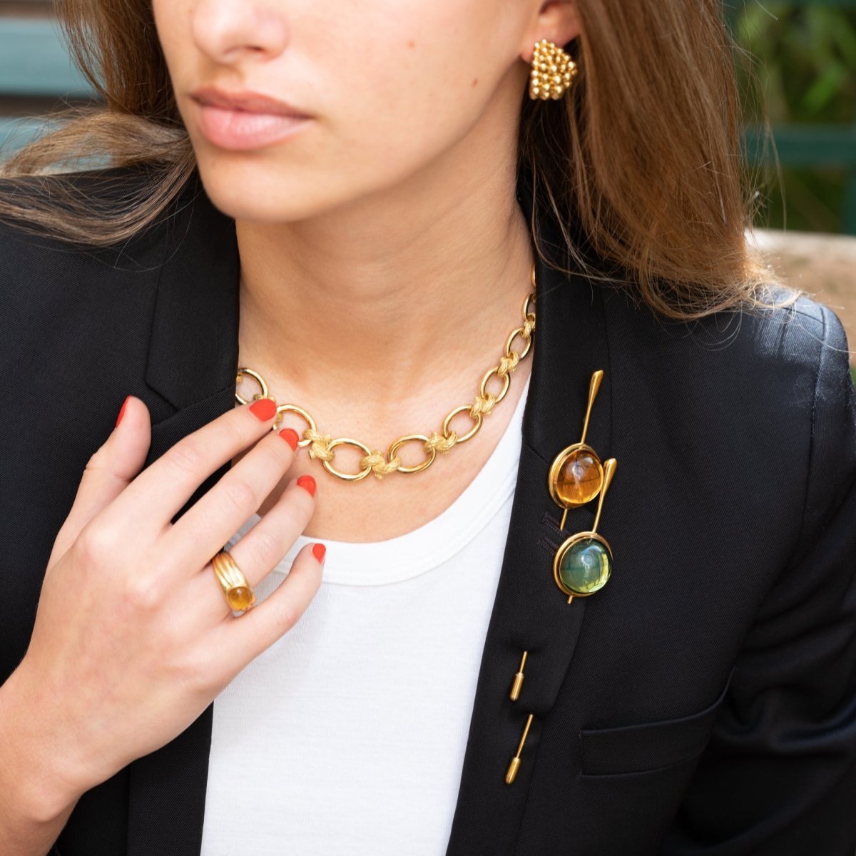 Collier MELLERIO en or jaune - Castafiore