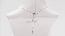 Collier Messika "Snake" en or blanc et diamants - Castafiore