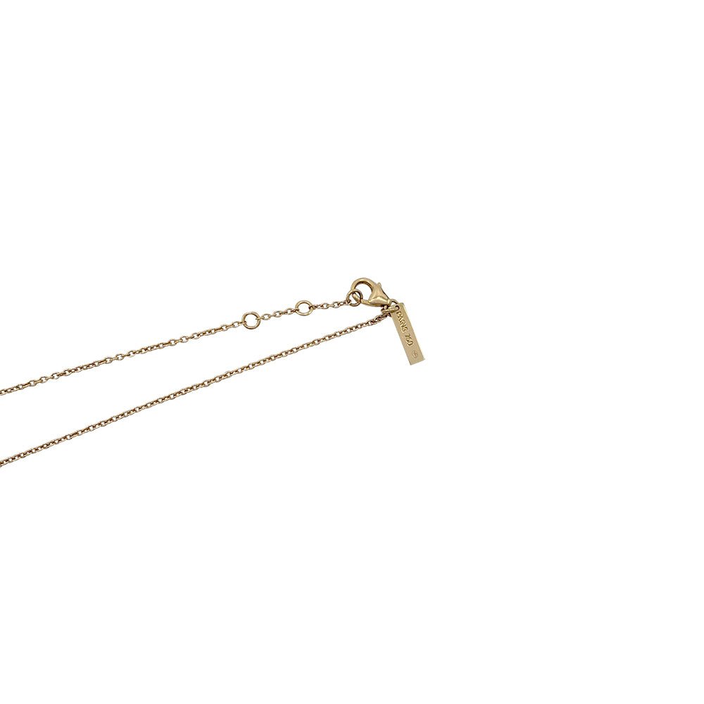 Collier Morganne Bello, "Noeud", or jaune, diamants - Castafiore
