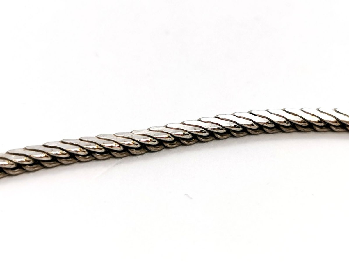 Collier Motif perles et diamants en or blanc - Castafiore