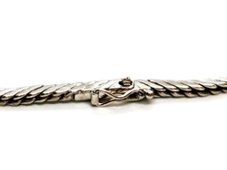 Collier Motif perles et diamants en or blanc - Castafiore