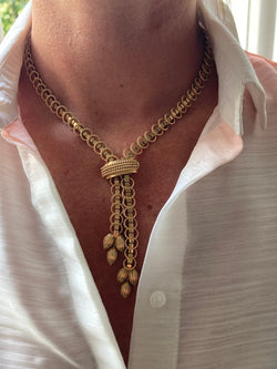 Collier Négligé en or jaune