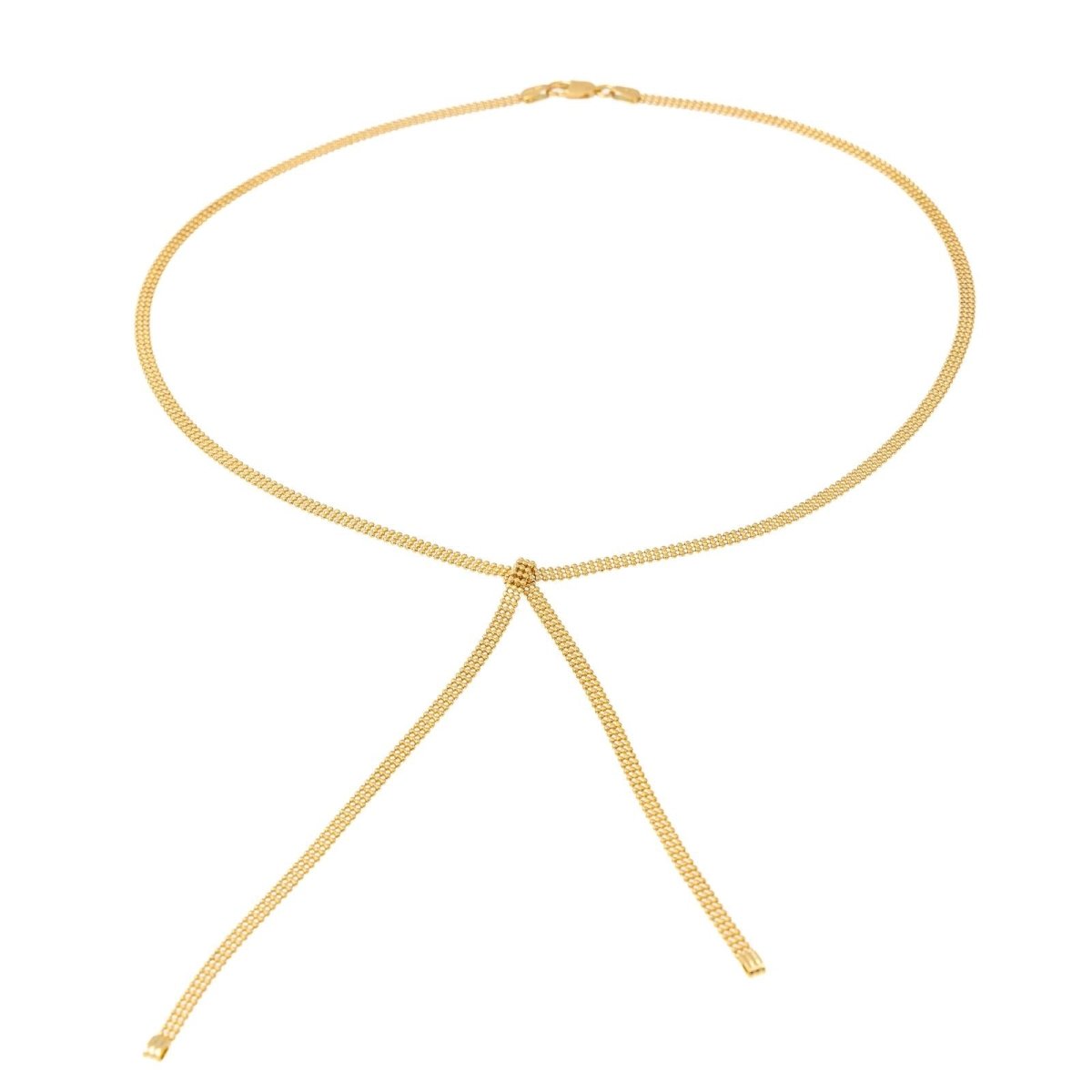 Collier Négligé en or jaune - Castafiore