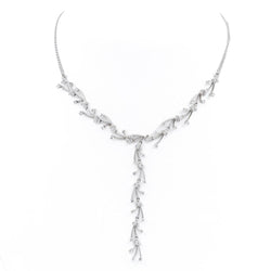 Collier Or blanc Diamant - Castafiore
