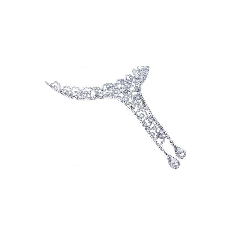 Collier or blanc diamants - Castafiore