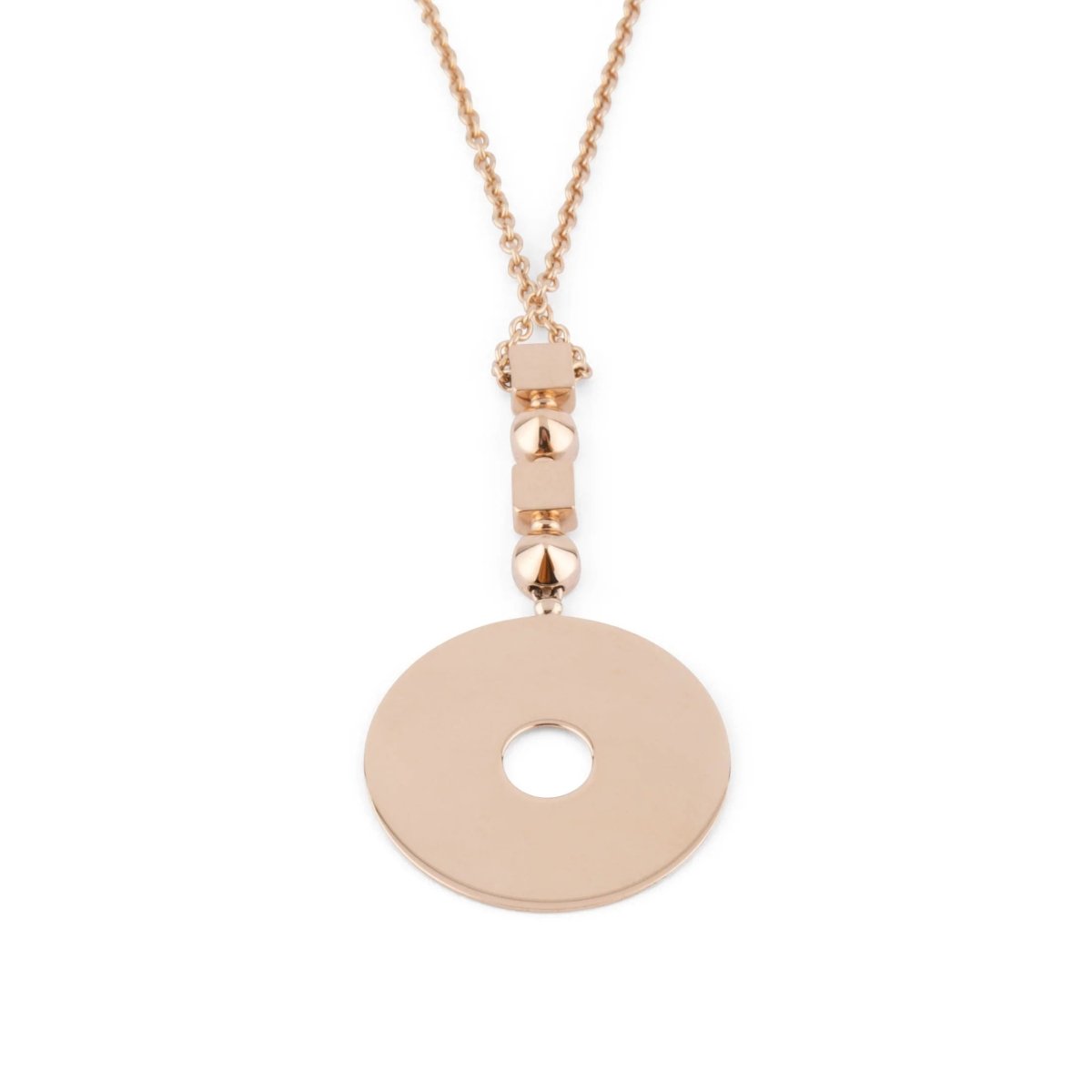 Collier or jaune de la maison Bvlgari modèle Lucia - Castafiore