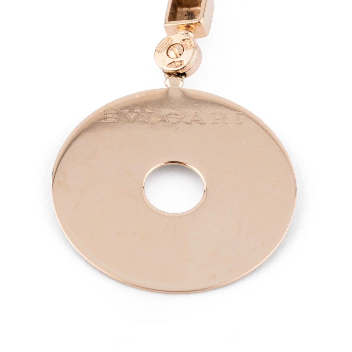 Collier or jaune de la maison Bvlgari modèle Lucia - Castafiore