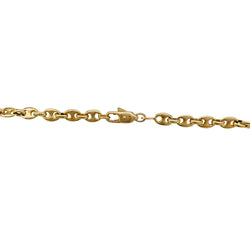 Collier or jaune, grains de café - Castafiore