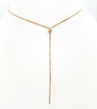 Collier Or rose Diamant - Castafiore