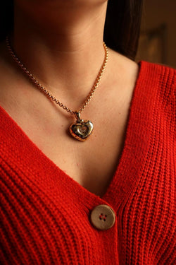 Collier Pendentif CHOPARD "Happy Diamonds" en or jaune et diamants - Castafiore