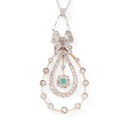 Collier Pendentif début XXème - Castafiore